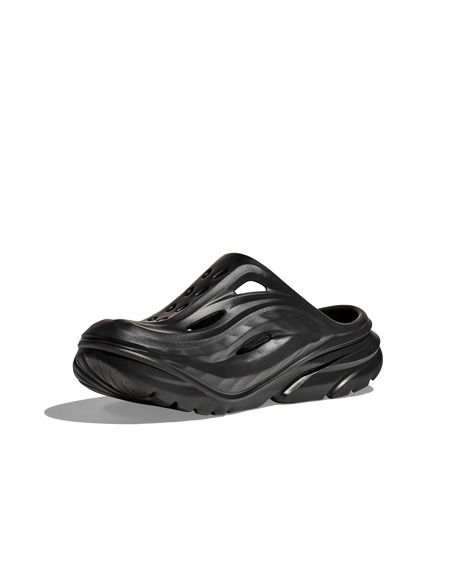 Hoka U ORA RECOVERY MULE Black / Black