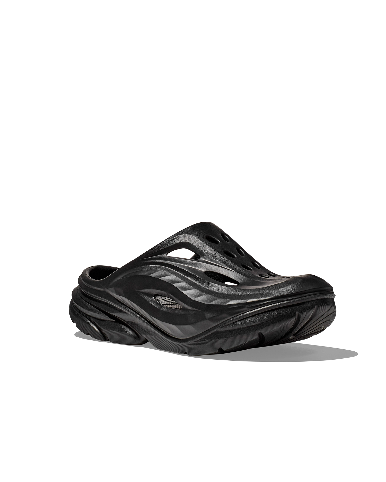 Hoka U ORA RECOVERY MULE Black / Black