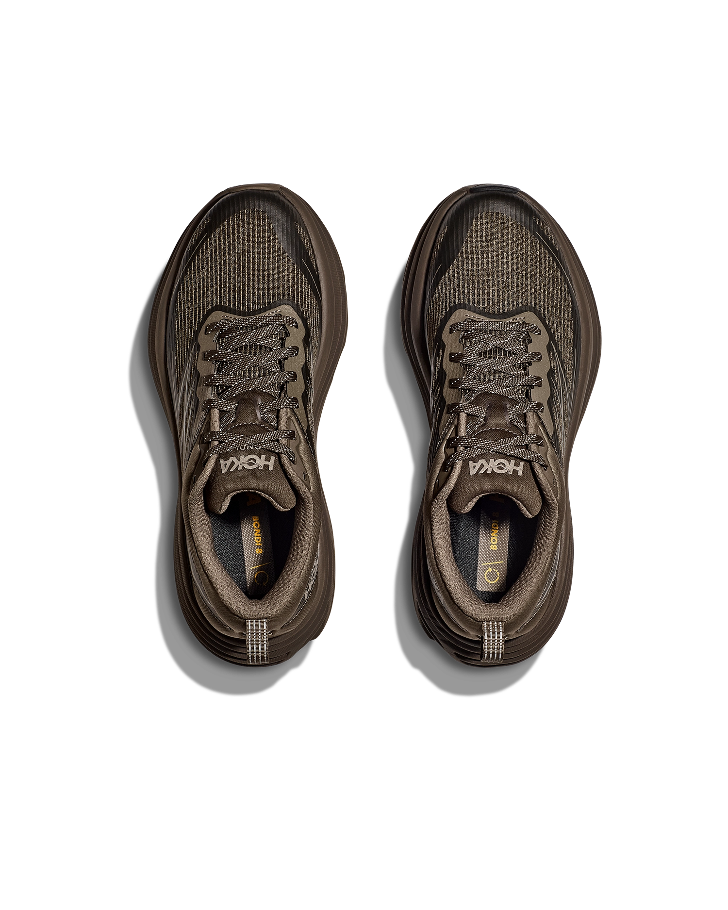 Hoka U BONDI TS CAGED Umber / Deep Umber