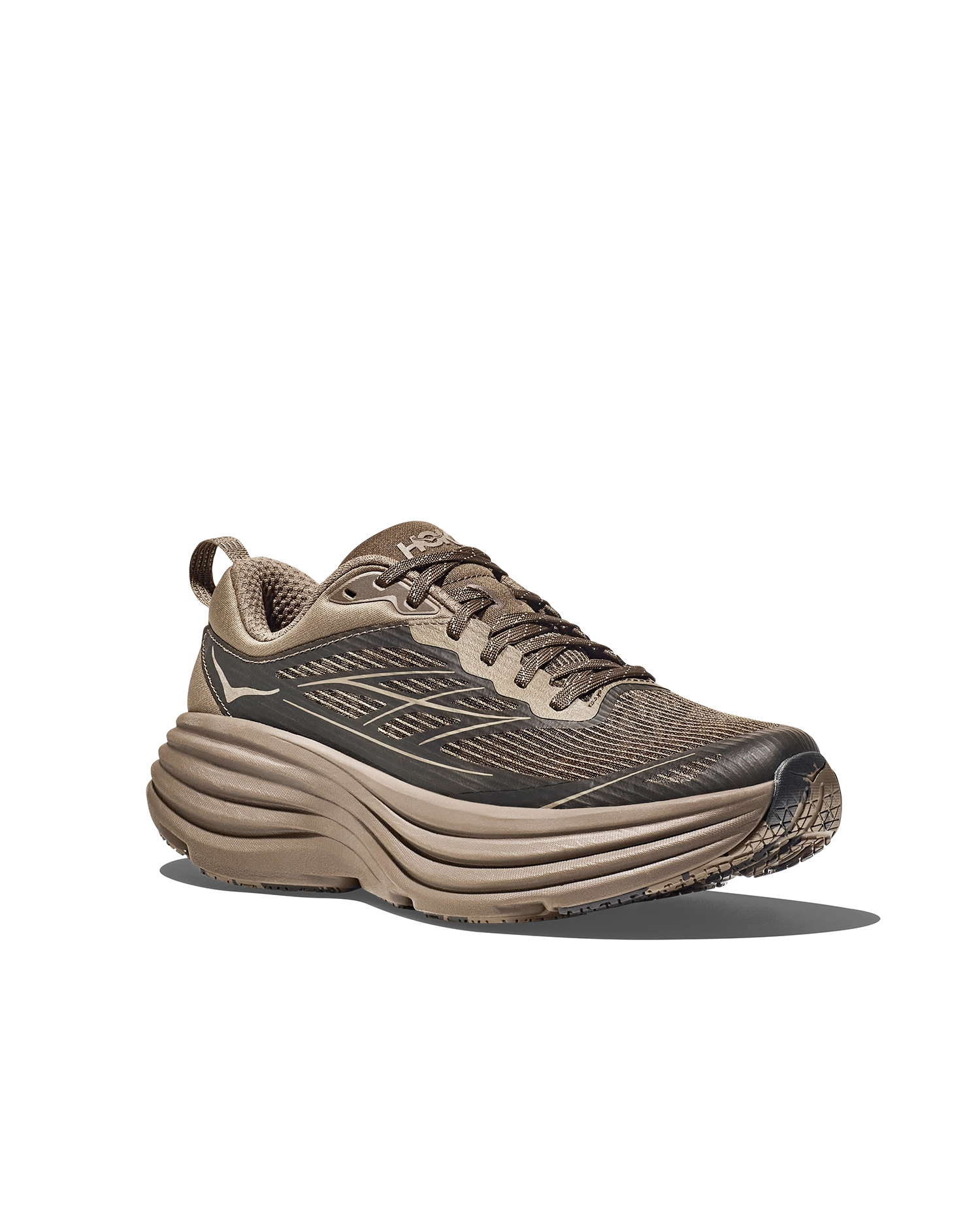 Hoka U BONDI TS CAGED Umber / Deep Umber